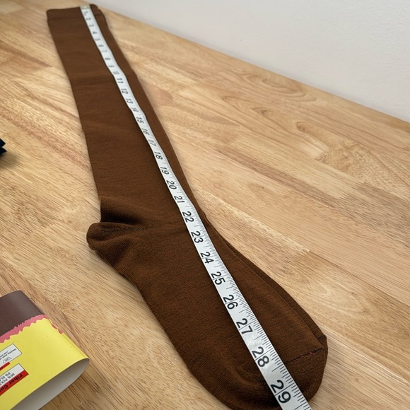 Two pairs of YELETE Ladies tigh high fancy designer socks - Picture 4 of 8